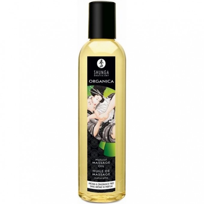 Масло массажное для тела без аромата SHUNGA ORGANICA - NATURAL (НАТУРАЛЬНОЕ - ОРГАНИКА) 1122 SG
